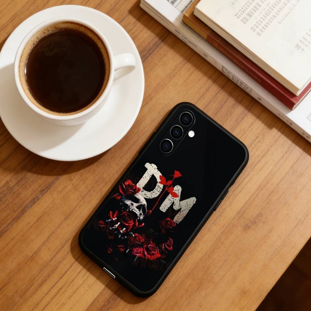 Band D-Depeches M-Modes Phone Case For Samsung Galaxy A73,A72,A71,A70,A53,A52,A51,Soft Silicone Black Cover