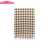 Scarf cold-resistant and warm high-end long tassel plaid shawl versatile student scarf