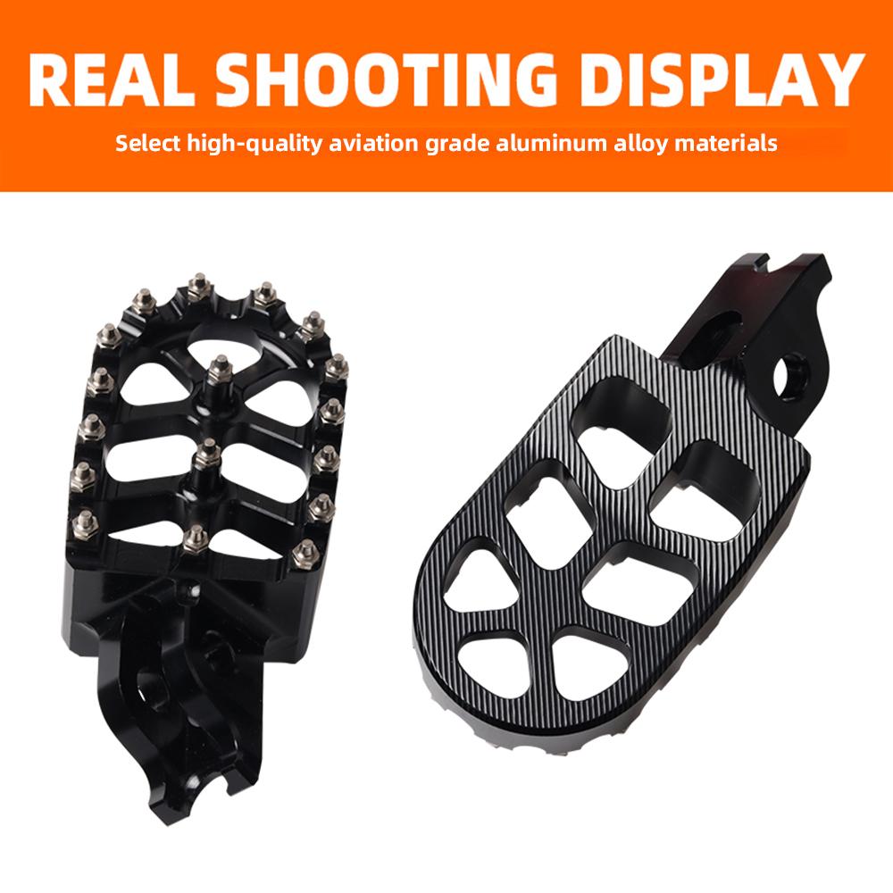 For Honda CRF300L CRF 300 L CRF300 Rally CRF 300L Motorcycle Accessories Footrests Footpeg Foot Pegs Pedals Plate Foot Rests