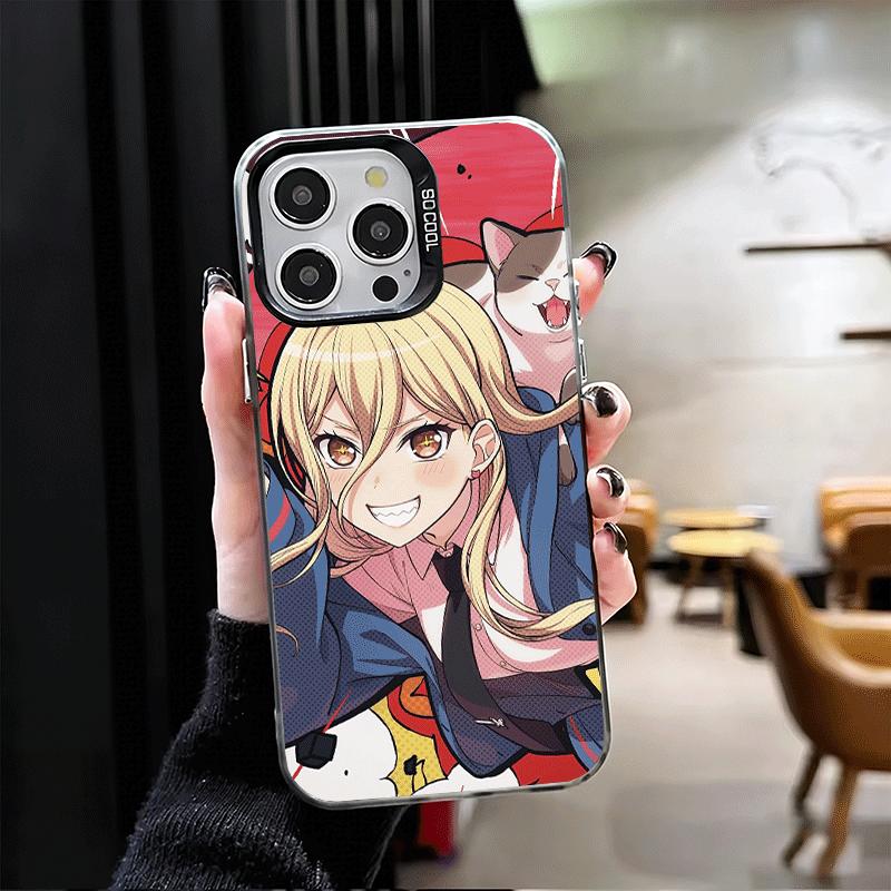 Anime Character Power CSM Soft Phone Case for iPhone 15 16 17 Pro Max 17Air 16E 14 Plus 13 12 Mini Shockproof Cover Back Shell