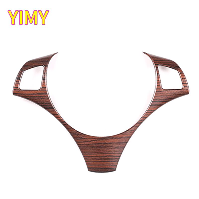 ABS Plastic Car Steering Wheel Button Decoration Frame Trim Suitable for BMW 1 3 Series X1 E82 E84 E87 E90 E92 E93 2004-2012