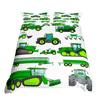 Erosebridal Racing Bedding Set Dirt Bike Duvet Cover Twin Size Race Car Competition Extreme Sports Comforter Cover for Kid Boy Men Red Autom