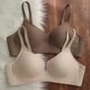 Soft Support Jelly Strip Seamless Bra Women Thin Deep V
