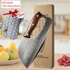 WXCOO Multi functional Labor-saving Kitchen Knife Handmade Forged Butcher Knife Meat Cleaver Chef Vegetable Slicing Knife
