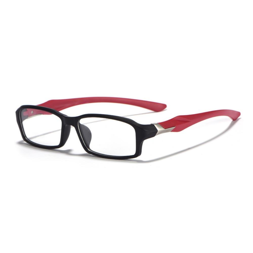 Square Shape Sport Glasses Anti-Blue Light Plain Glasses Stylish Full Frame Glasses Computer Work