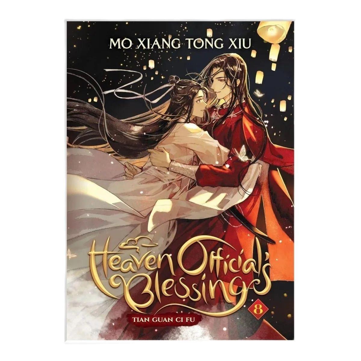 Благословение Небесного Чиновника Тянь Гуань Ци Фу Том 8 от MXTX Древнекитайская BL Художественная Книга Английское Издание