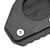 Motorcycle Kickstand Extender Pad Support Plate Aluminium Alloy Replacement for G310GS 2017‑2018Black