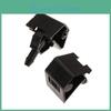 Car Window Windshield 2pcs Washer Spray Nozzle Jet For Nissan Qashqai 0814