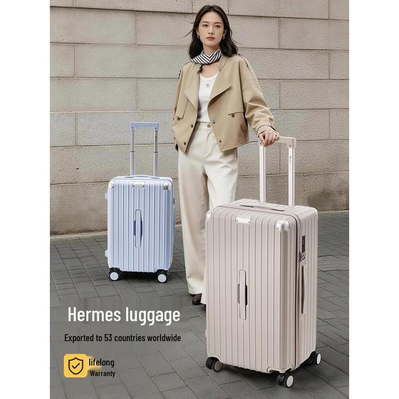 OIWAS Multi-functional Hardshell Luggage with Brake Wheels
