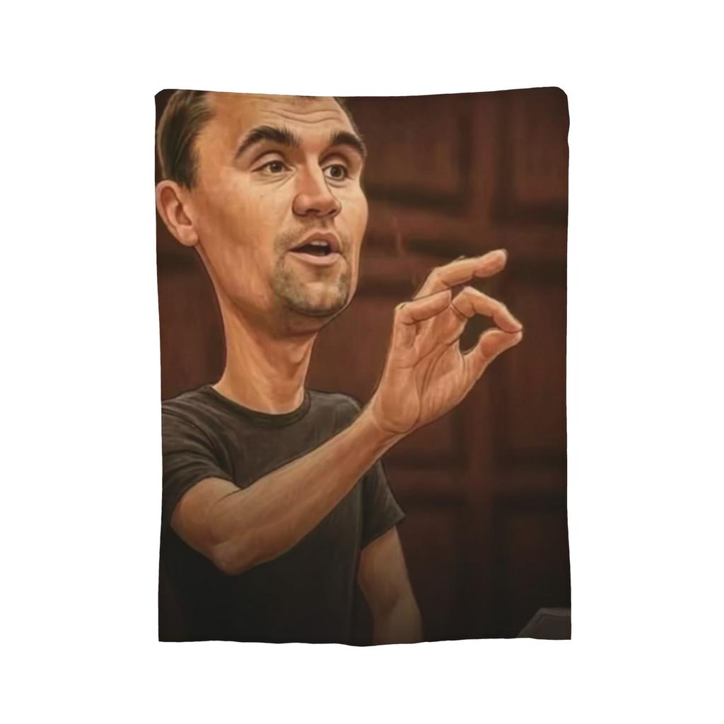 Charlie Kirk Gift Blanket For Men Women Super Soft Cozy Throw Blankets for Sofa 50x60 Inches Multi-size