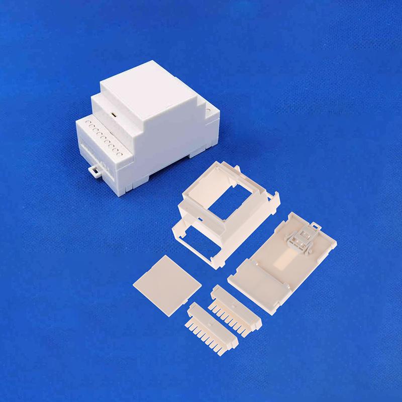 Din Rail Enclosure Plastic Enclosures For Electronics Distribution Box Electronic Enclosure Outlet Enclosure