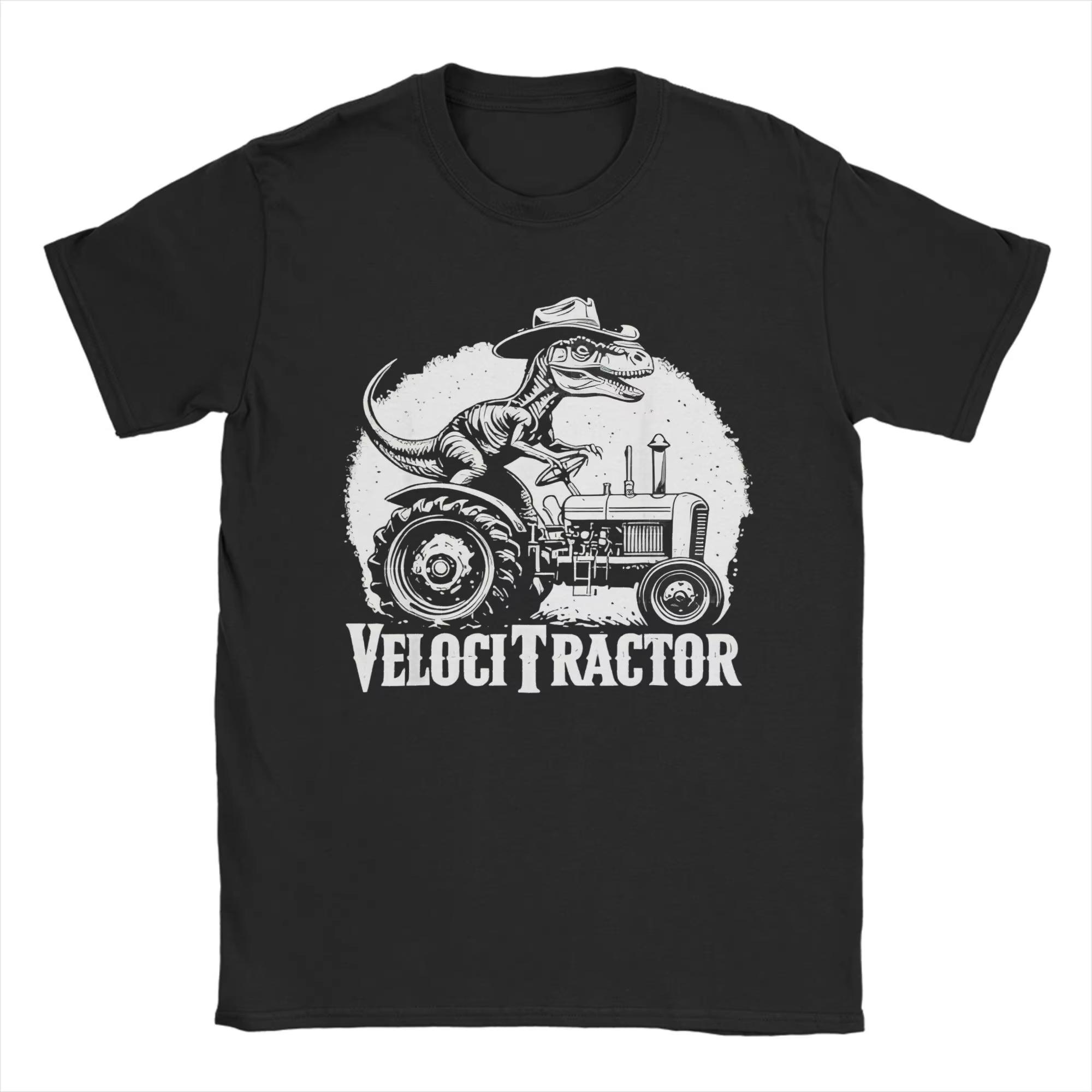 

VelociTractor Graphic Printed T Shirts Unisex Women Cotton Tee Shirt Clothing S