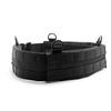 Laylax Airsoft Three-Piece MOLLE Belt with Cobra Buckle, Black, Sizes L-XL (Approx. 90-120cm)