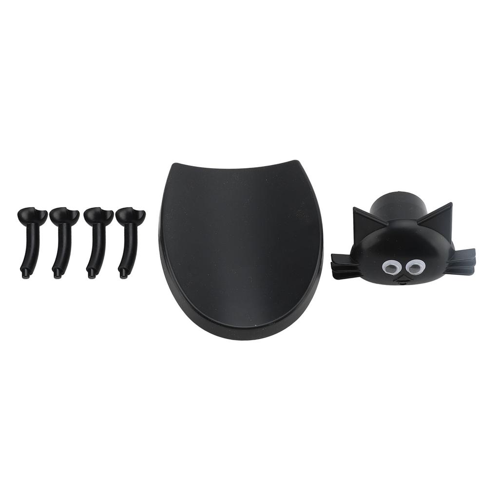 Cat Toilet Paper Holder Funny Decorative Bathroom Paper Towel Storage Holder for Office Bedroom