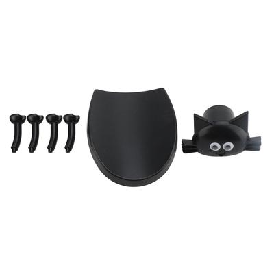 Cat Toilet Paper Holder Funny Decorative Bathroom Paper Towel Storage Holder for Office Bedroom