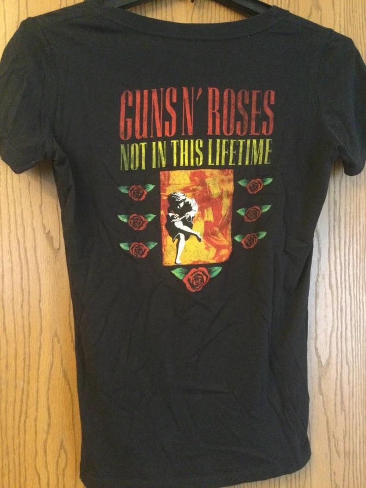 

Guns N Roses - “Not In this Lifetime” - Black Shirt - Ladies Cut - XL 2XL