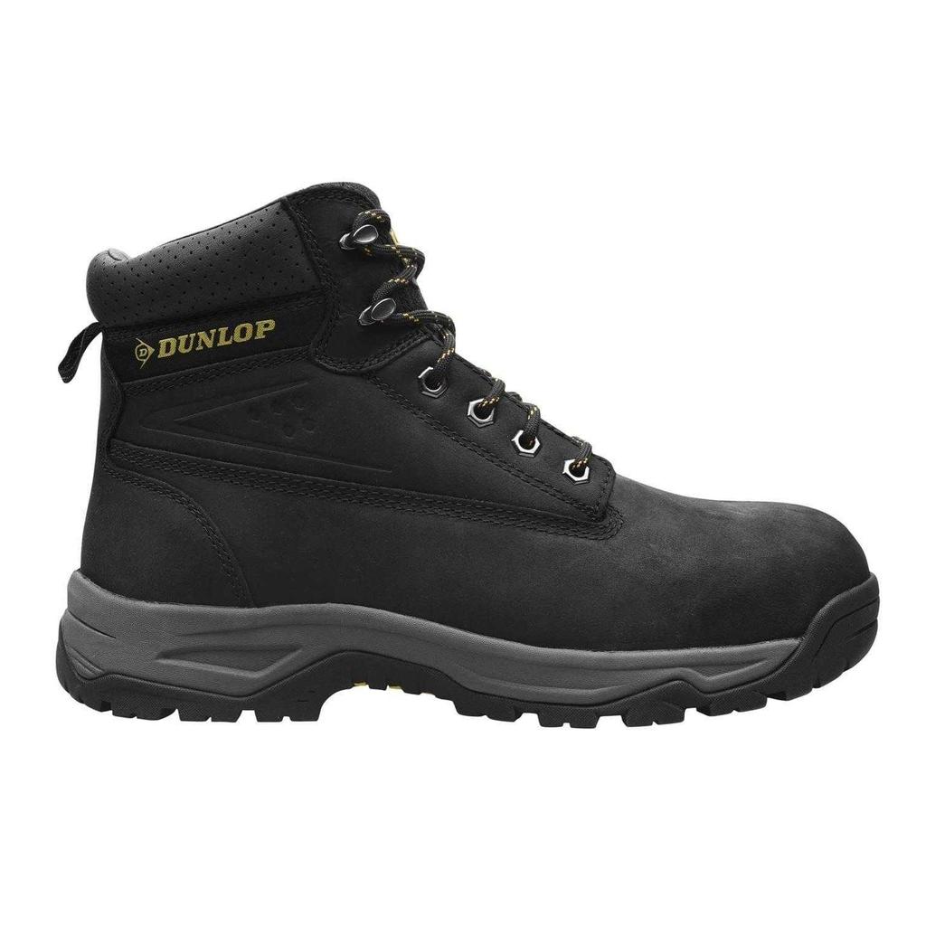 Dunlop Mens Nubuck Steel Toe Cap Safety Boots