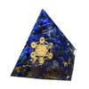 Orgonite Pyramid Chakra Natural Crystal Resin  Craft Jewelry Ornaments Crafts