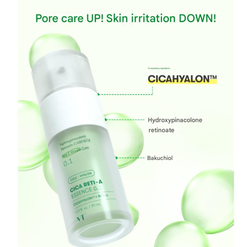 VT COSMETICS CICA Reti-A Essence 0.1 (30ml)