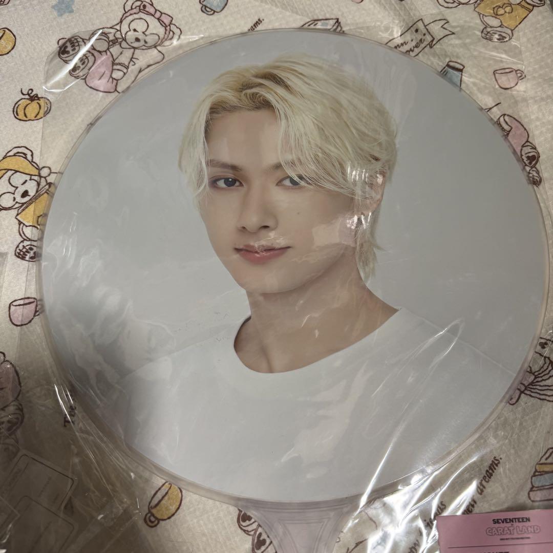 

[USED] SEVENTEEN Jun Carat Land Fan