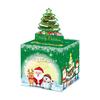 Christmas Money Box Pull-out Cash Gift Box DIY Holiday Money Gift Box with Transparent Bags Christmas Money Holder Pull Box for Kids Adults