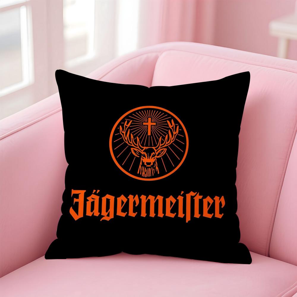 Beliebte Marken J-JagermeisterS Kissenbezug Bequemer Wende-Kissenbezug Ideal für Auto Sofa Schlafzimmer & Mehr