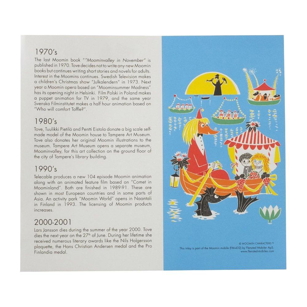 Flenstedt Interior Nordic Moomin Piknikowy Mobil z Prezentacją Prezent dla Dziecka [Oficjalnie Importowany] Mobil, Ornament, (FSM130150), Pudełko, Towary,