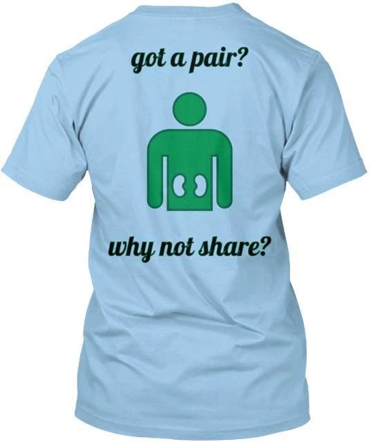 

Donate Life T shirt Made in the USA Size S to 5XL XL