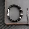 Fashion 2layer Leather Bracelets with Stainless Steel Magnet Trendy Multilayer Bracelet Homme Jewelry Male Bangle Wholesale Bulk