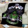 G-Ghostbusters Cartoon-Film-Decke, weiche Flanell-Überwurfdecke für Zuhause, Schlafzimmer, Bett, Sofa, Picknick, Büro, Wandern, Freizeit, Nickerchen, Geschenk