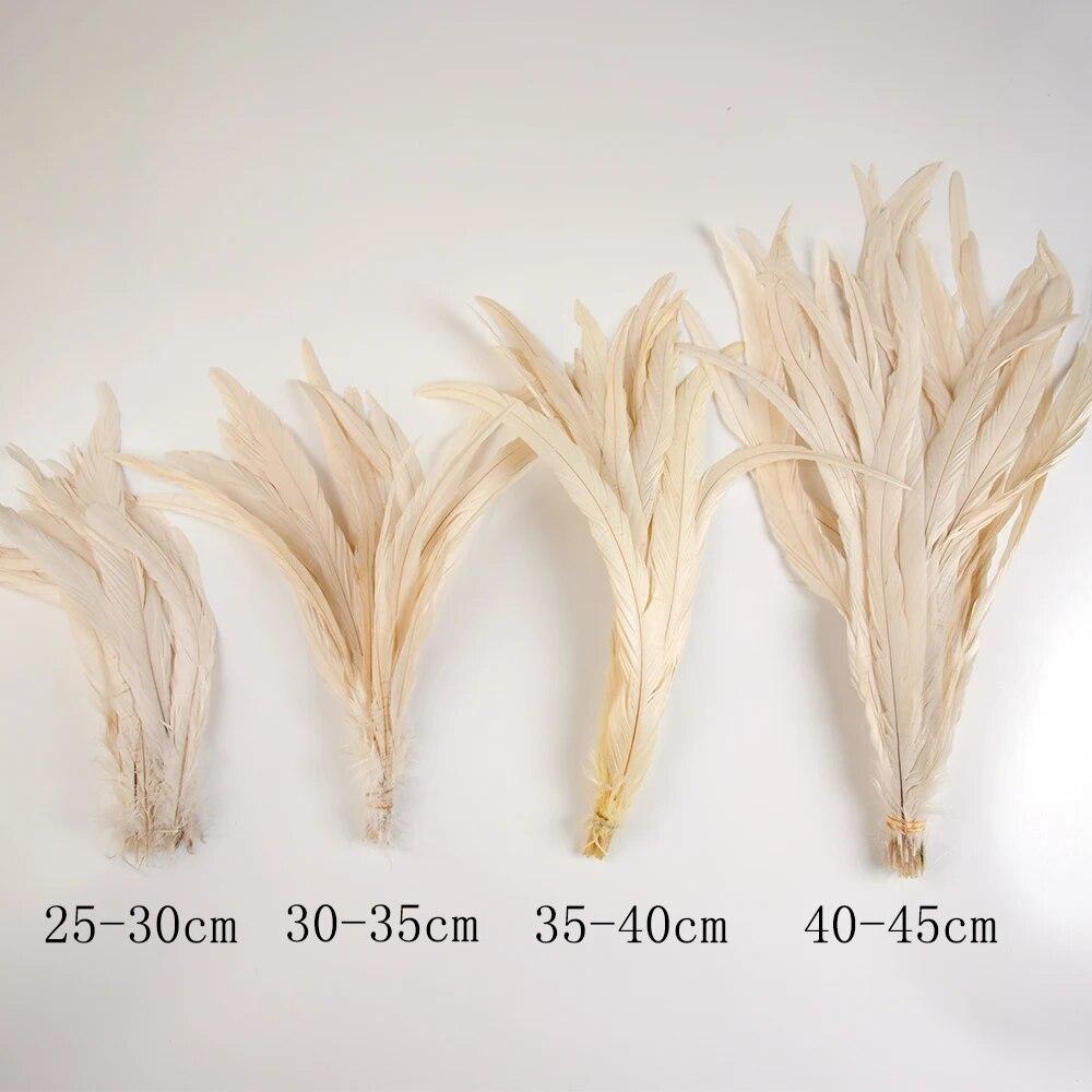 30-35cm Long Rooster Feather for Carnival Clothing Head Wear Decor Party Stage Performance Accessory Pheasant Plumas