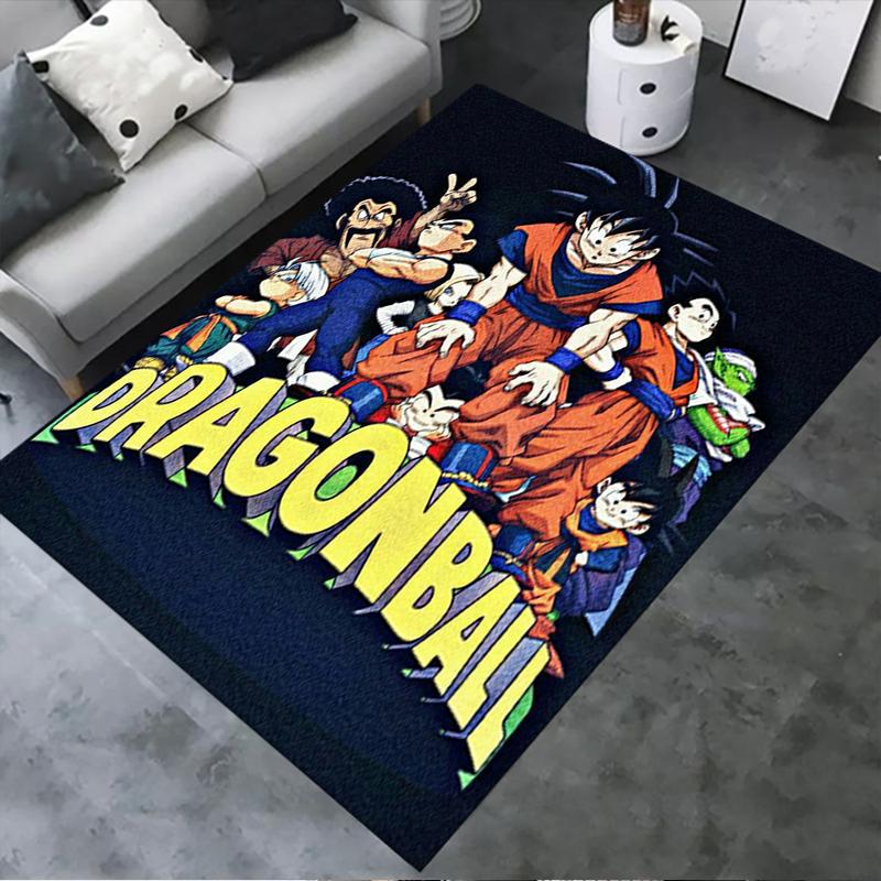 2025 New DRAGON BALL Carpet Rug for Living Room Bedroom Home Sofa Decoration,Kids Play Non-slip Floor Mat32