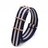 Rose Gold Buckle Nylon Watch Strap - Canvas Replacement for DW Watches