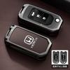 Alloy Car Remote Key Cover Case Protector For Honda Civic 4d 9th Gen 10 Accord City Odyssey CR-V XR-V HR-V Vezel Jade Crider