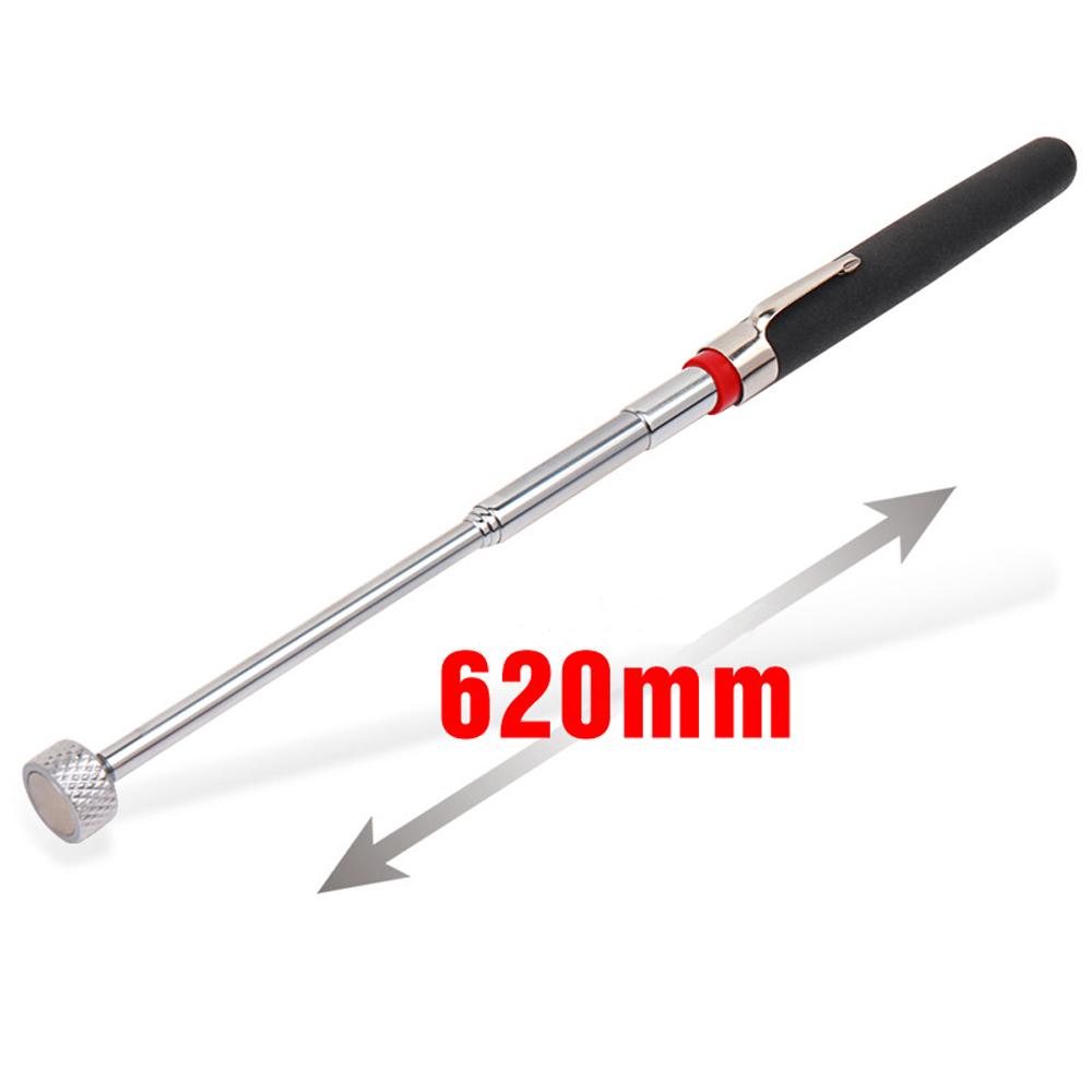 Portable Telescopic Magnetic Picker Pen Extendable Magnetic Pickup Rod for Picking Screws Nuts Bolts Auto Repair Workshop DIY Hand Tool