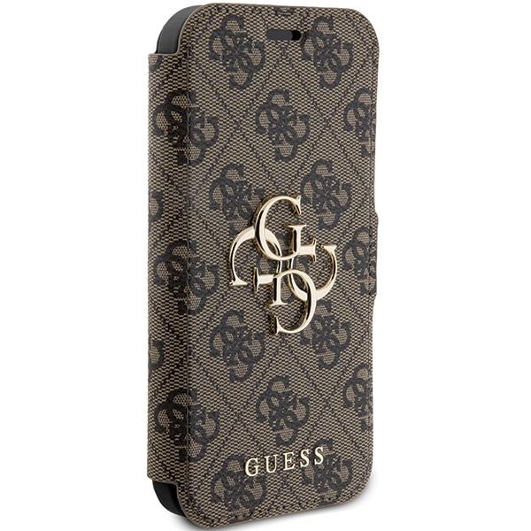 Guess Gubkp15X4Gmgbr Iphone 15 Pro Max 6.7 Brązowy/Brown Book 4G Metal Logo