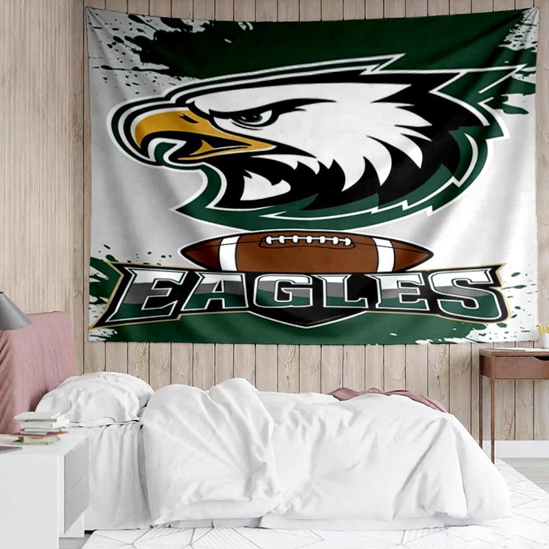 Philadelphia Eagles Tapestry Accessories Playroom Tapestry, for Bedroom,Livingroom, dormitory Room Wall Decor Fan Birthday Gifts