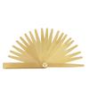 13/20 Blades Non-magnetic Brass Thickness Feeler Gauge 0.05-1.00mm Set Thickness Gauge