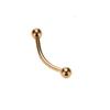 Stainless Steel Curved Barbell Ball Eyebrow Ring Eyebrow Piercing Body Jewelry