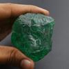 Natural Green Emerald Loose Gemstone Rough 449.85 Ct for Lapidary and Gem Collections