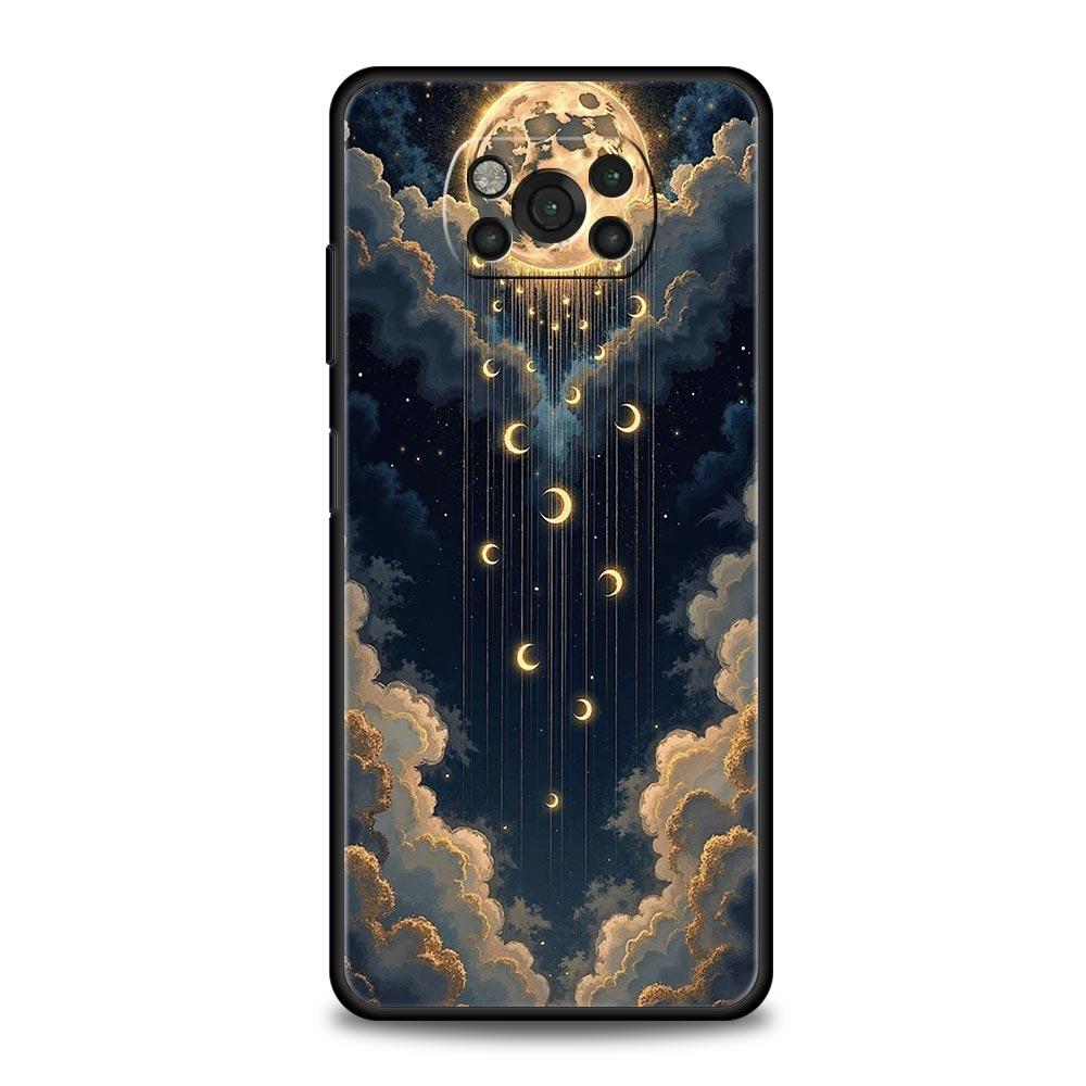 

Модный чехол-накладка Звездное небо для Xiaomi Poco F7 Ultra F6 F5 F4 F3 X6 X5 X4 X3 NFC C51 C55 M4 GT 5G, мягкий ТПУ Poco X4 Pro 5G