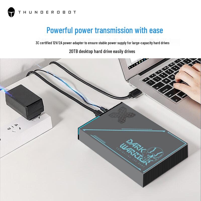 ThundeRobot 3.5-inch Type-C Desktop External Hard Drive