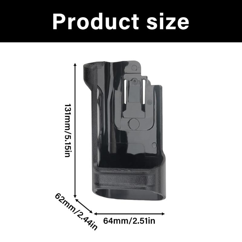 Ergonomic Secure Belt Clip Holder Suitable For APX6000 APX8000 PMLN5709A PMLN5709 Radios Heavy Duty Plastic Construction
