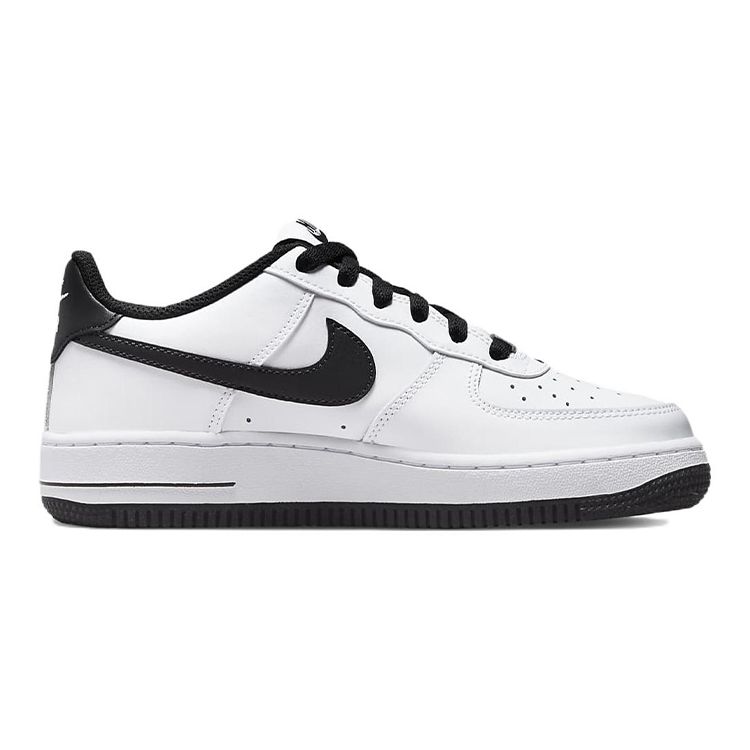 Nike Air Force 1 06 GS White Black Kids Sneakers DH9600-102