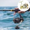 Metal Spinning Reel With Aluminum Alloy Construction For Freshwater Fishing Enthusiasts