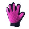 Breathable Mesh Palm Brush Pet Deshedding Glove For Cat And Dog Hair Removal