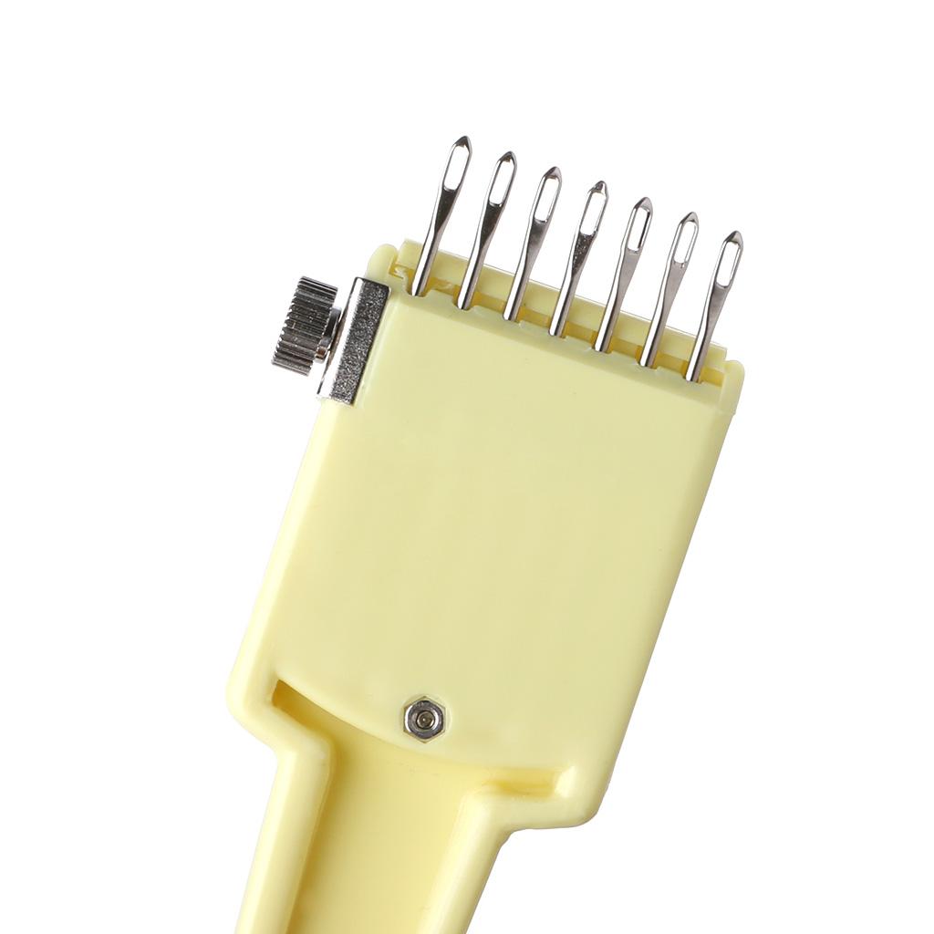 1x7 Needles Adjustable Transfer Tool For 4.5mm/9mm Knitting Sewing Machine New