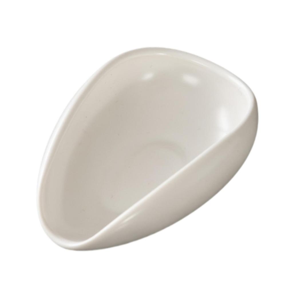 Ceramic Single Dosing Tray Weigh Coffee Bean Container Modern Porcelain Tea Vessel Coffee Powder Spoon for Buffet