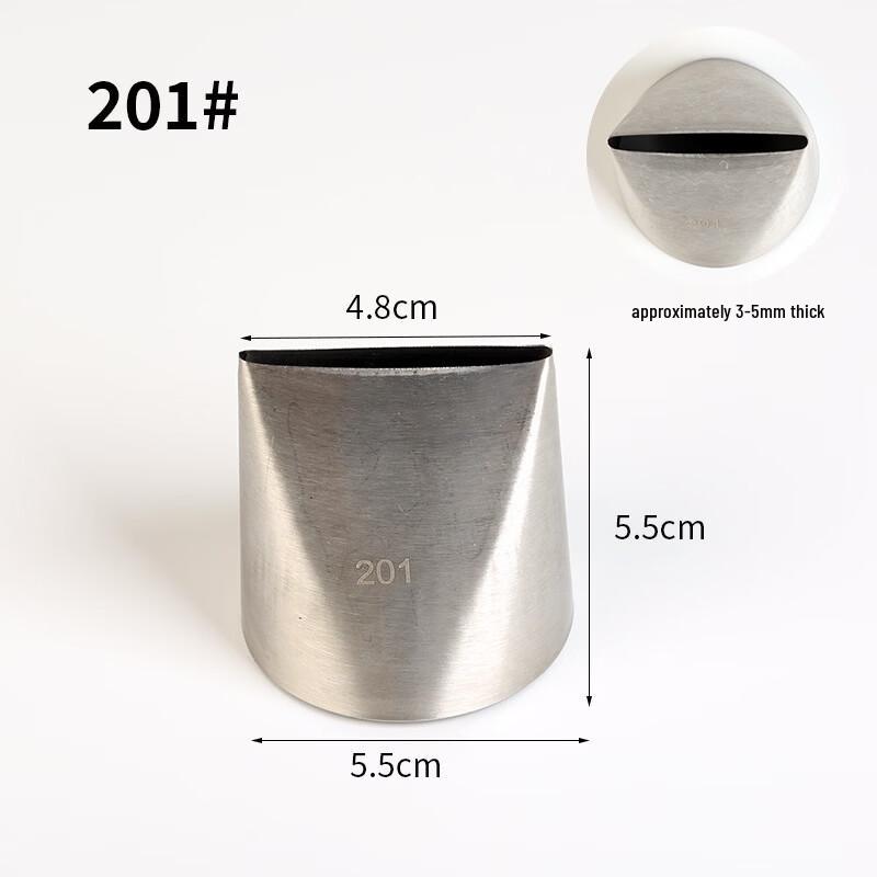 Ruhan Stainless Steel Flat Piping Nozzle Set