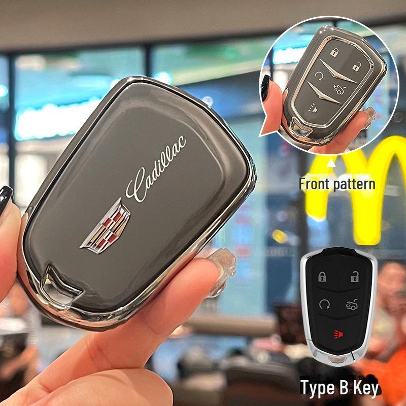 

Чехол для ключа Cadillac: TPU Protective Shell for XT5/CT5/XT4/XTS/CT6 Models